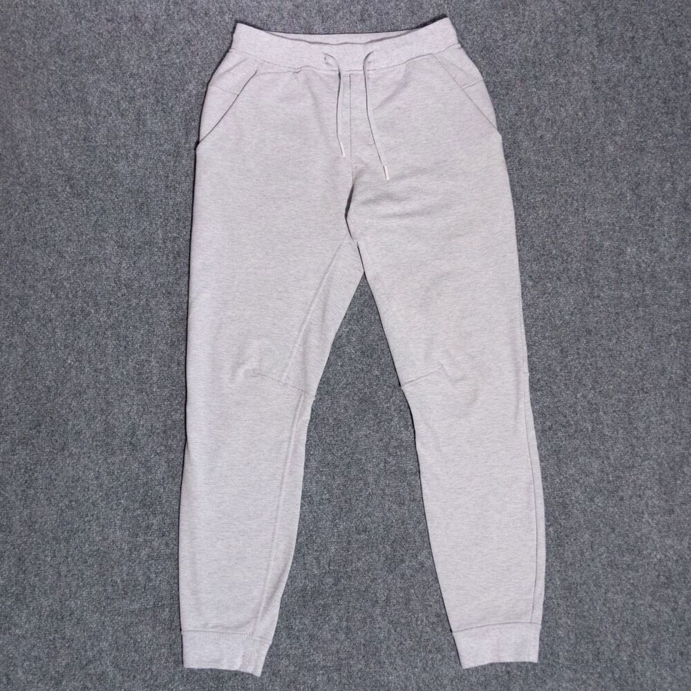 Lululemon City Sweat Jogger Men's Small Heather Gray Sweatpants Pants Stretch